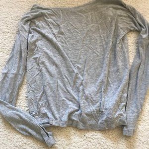 Open-back Long-sleeve